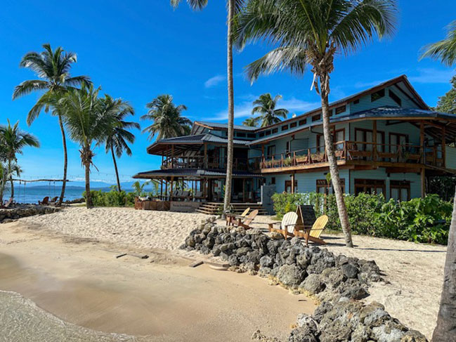 Lodge from Dock View